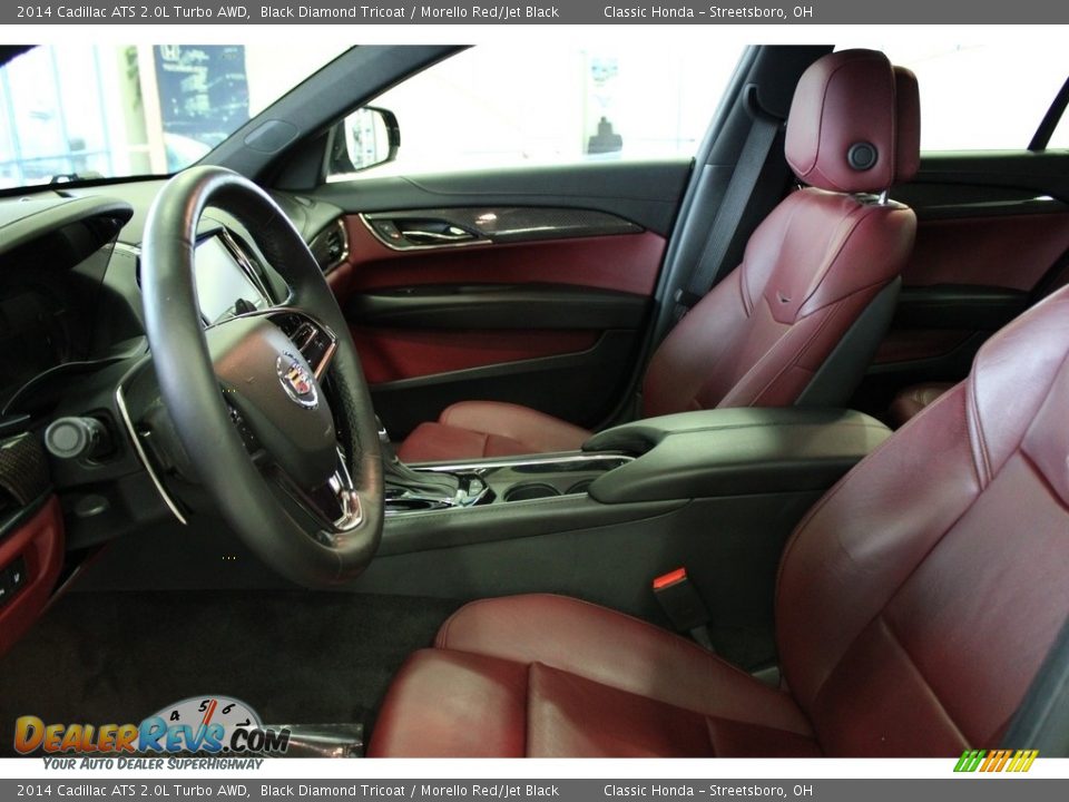 Front Seat of 2014 Cadillac ATS 2.0L Turbo AWD Photo #16