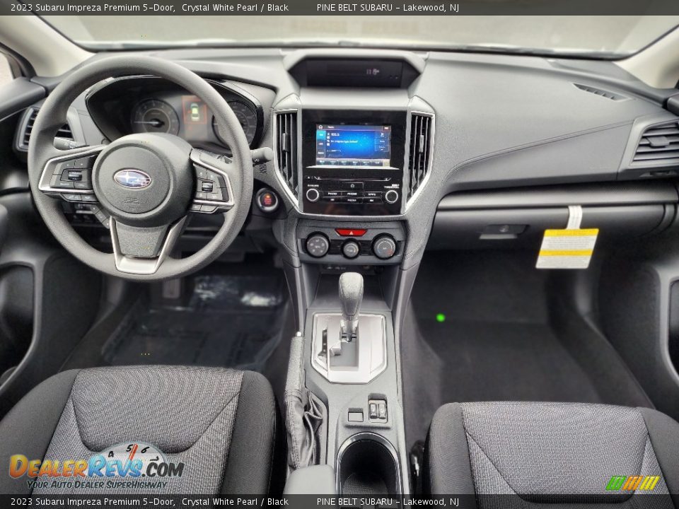 Black Interior - 2023 Subaru Impreza Premium 5-Door Photo #9