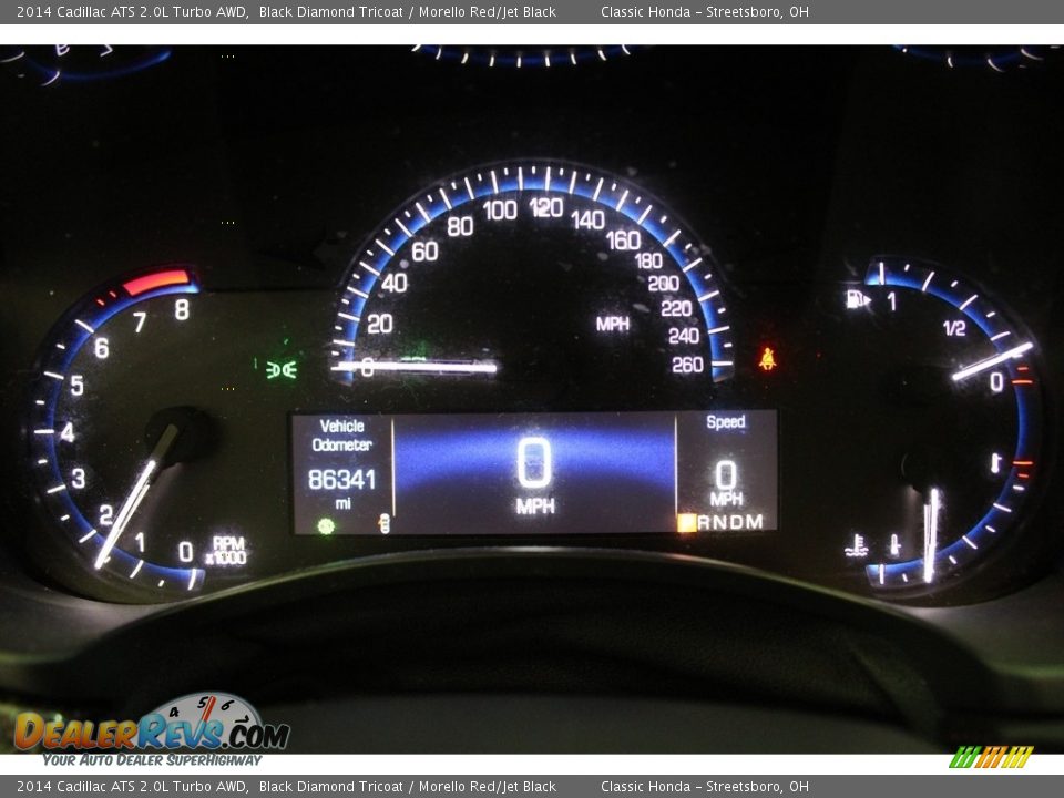 2014 Cadillac ATS 2.0L Turbo AWD Gauges Photo #20