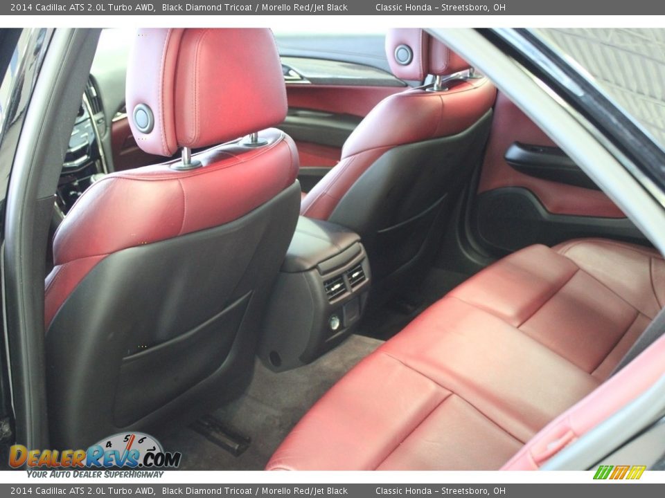 Rear Seat of 2014 Cadillac ATS 2.0L Turbo AWD Photo #27