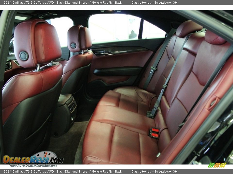Rear Seat of 2014 Cadillac ATS 2.0L Turbo AWD Photo #28