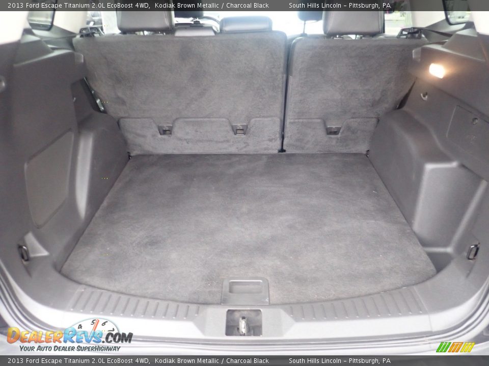 2013 Ford Escape Titanium 2.0L EcoBoost 4WD Kodiak Brown Metallic / Charcoal Black Photo #5