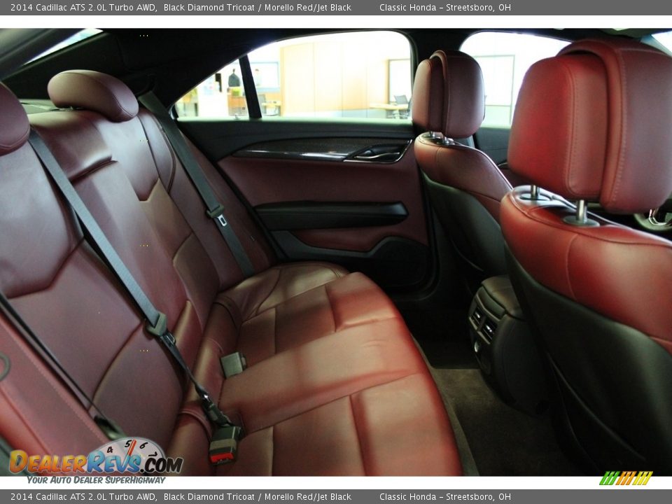 Rear Seat of 2014 Cadillac ATS 2.0L Turbo AWD Photo #32