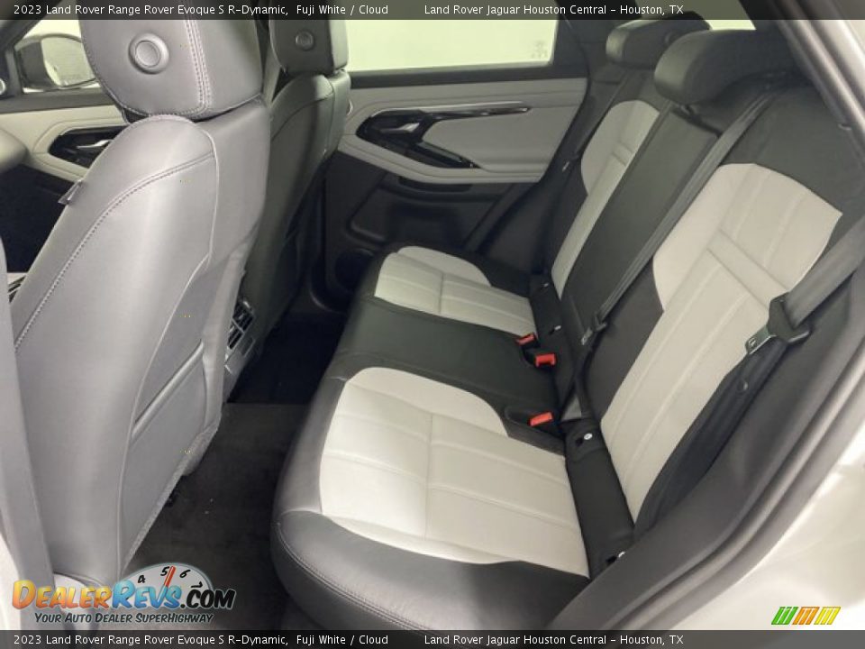 Rear Seat of 2023 Land Rover Range Rover Evoque S R-Dynamic Photo #5