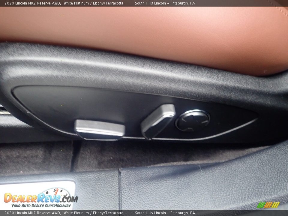 2020 Lincoln MKZ Reserve AWD White Platinum / Ebony/Terracotta Photo #19