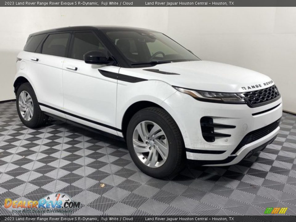 Front 3/4 View of 2023 Land Rover Range Rover Evoque S R-Dynamic Photo #12