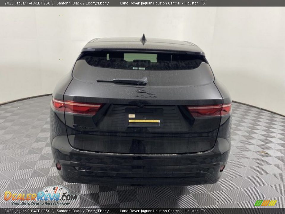 2023 Jaguar F-PACE P250 S Santorini Black / Ebony/Ebony Photo #7