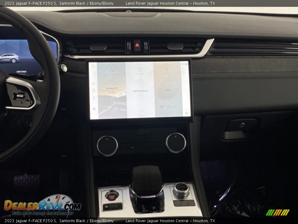 2023 Jaguar F-PACE P250 S Santorini Black / Ebony/Ebony Photo #20