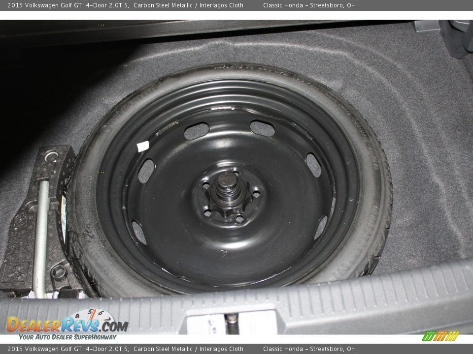 2015 Volkswagen Golf GTI 4-Door 2.0T S Carbon Steel Metallic / Interlagos Cloth Photo #22