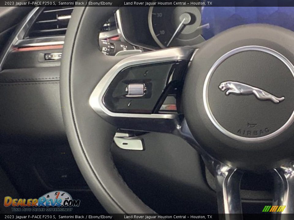 2023 Jaguar F-PACE P250 S Steering Wheel Photo #18