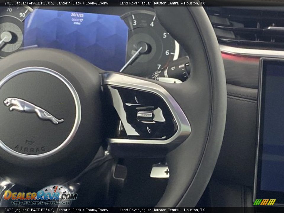 2023 Jaguar F-PACE P250 S Steering Wheel Photo #19