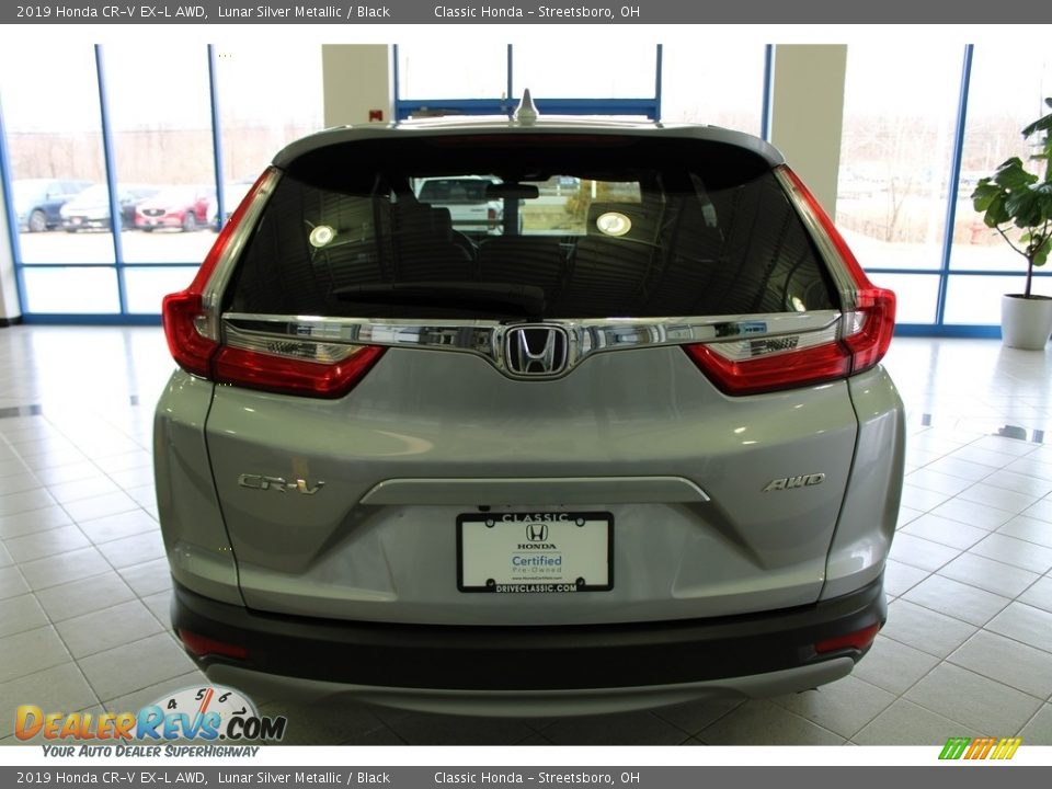 2019 Honda CR-V EX-L AWD Lunar Silver Metallic / Black Photo #9