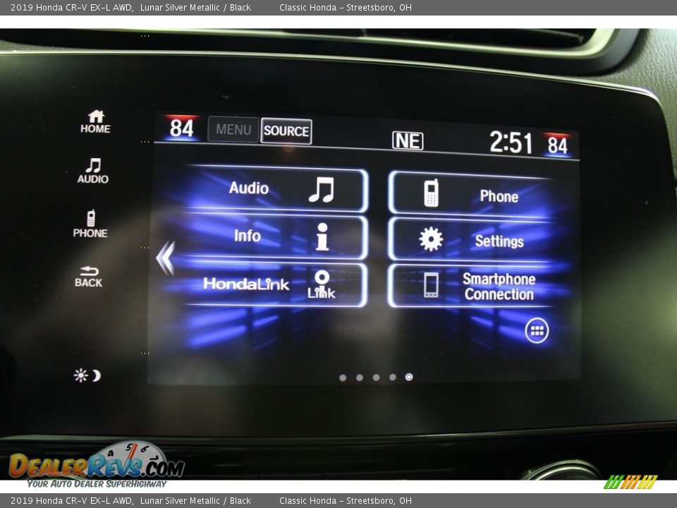2019 Honda CR-V EX-L AWD Lunar Silver Metallic / Black Photo #22