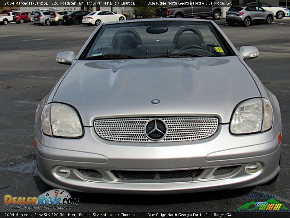 2004 Mercedes-Benz SLK 320 Roadster Brilliant Silver Metallic / Charcoal Photo #8