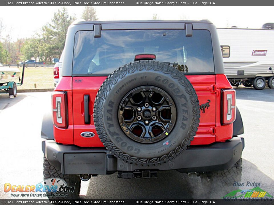 2023 Ford Bronco Wildtrak 4X4 2-Door Race Red / Medium Sandstone Photo #4