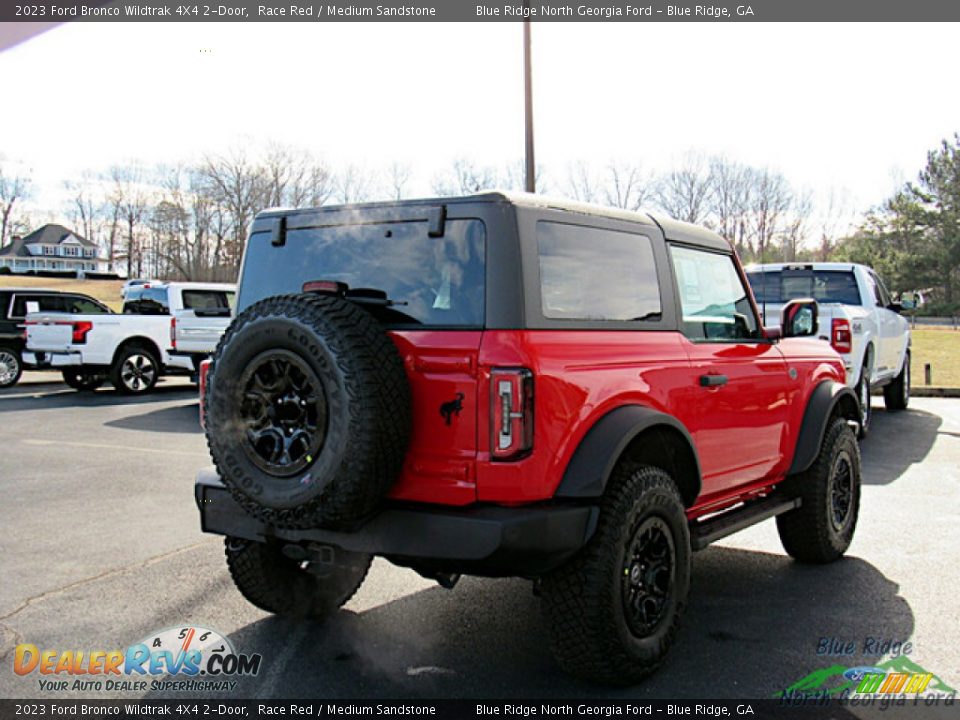 2023 Ford Bronco Wildtrak 4X4 2-Door Race Red / Medium Sandstone Photo #5