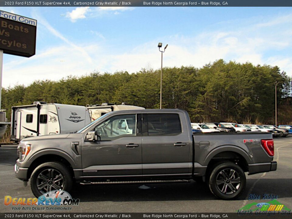 Carbonized Gray Metallic 2023 Ford F150 XLT SuperCrew 4x4 Photo #2