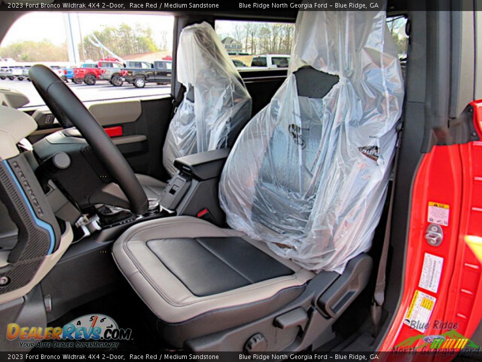 Front Seat of 2023 Ford Bronco Wildtrak 4X4 2-Door Photo #11