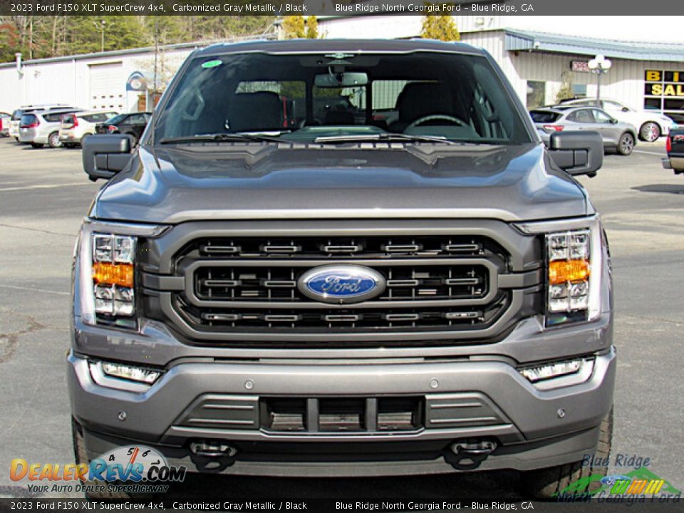 Carbonized Gray Metallic 2023 Ford F150 XLT SuperCrew 4x4 Photo #8