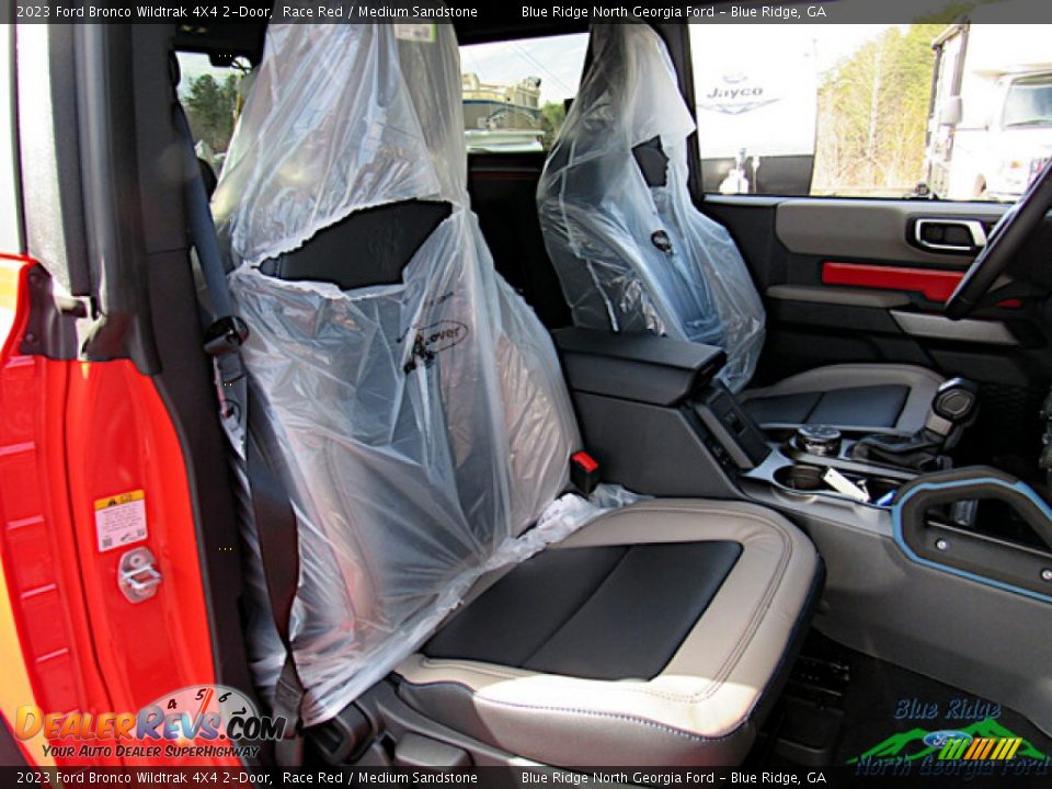 Front Seat of 2023 Ford Bronco Wildtrak 4X4 2-Door Photo #12