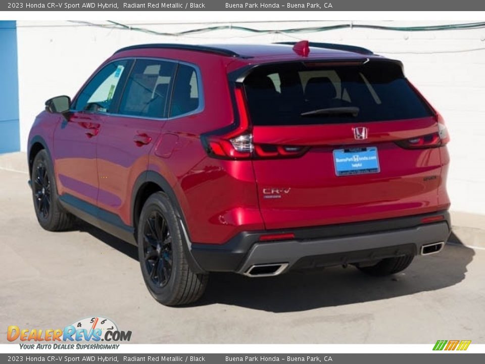 Radiant Red Metallic 2023 Honda CR-V Sport AWD Hybrid Photo #2