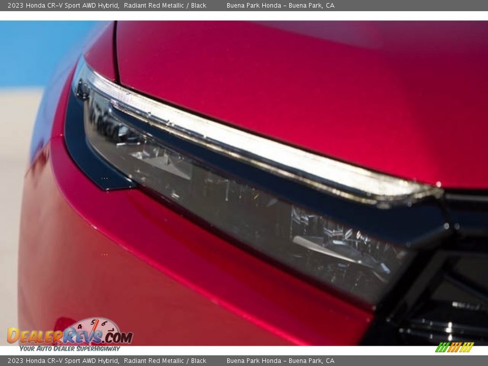 2023 Honda CR-V Sport AWD Hybrid Radiant Red Metallic / Black Photo #4