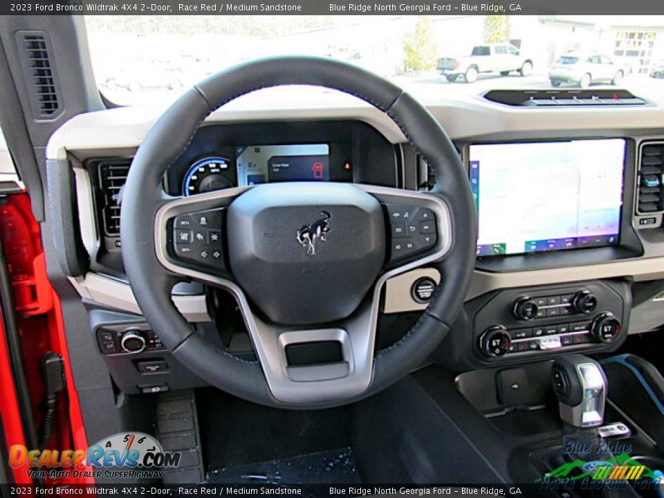 2023 Ford Bronco Wildtrak 4X4 2-Door Steering Wheel Photo #15