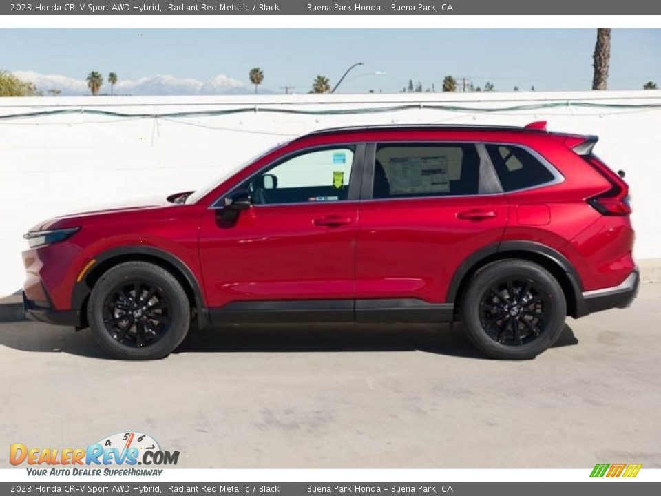 Radiant Red Metallic 2023 Honda CR-V Sport AWD Hybrid Photo #6