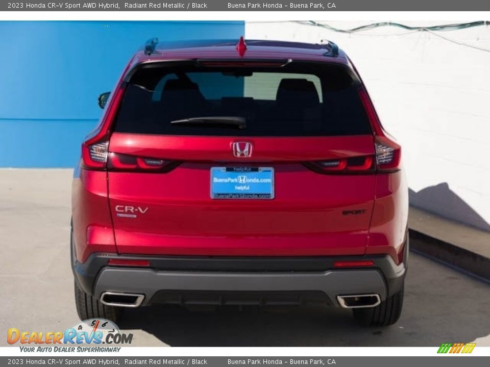 Radiant Red Metallic 2023 Honda CR-V Sport AWD Hybrid Photo #7