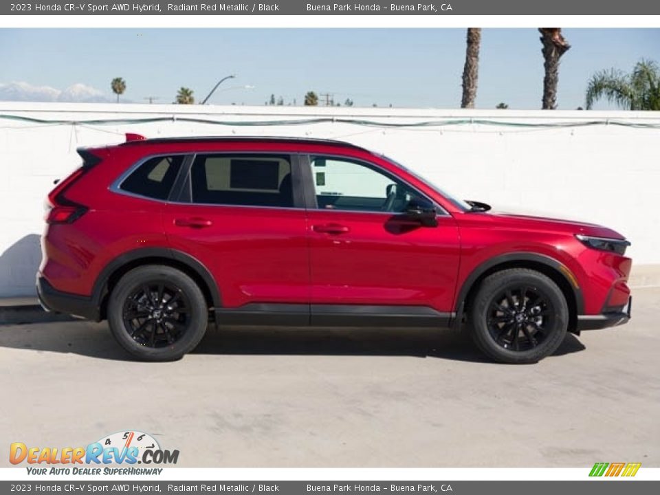 Radiant Red Metallic 2023 Honda CR-V Sport AWD Hybrid Photo #8