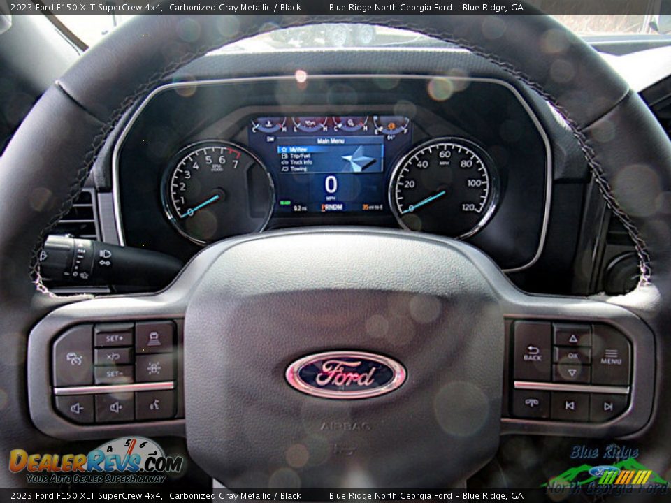 2023 Ford F150 XLT SuperCrew 4x4 Steering Wheel Photo #19