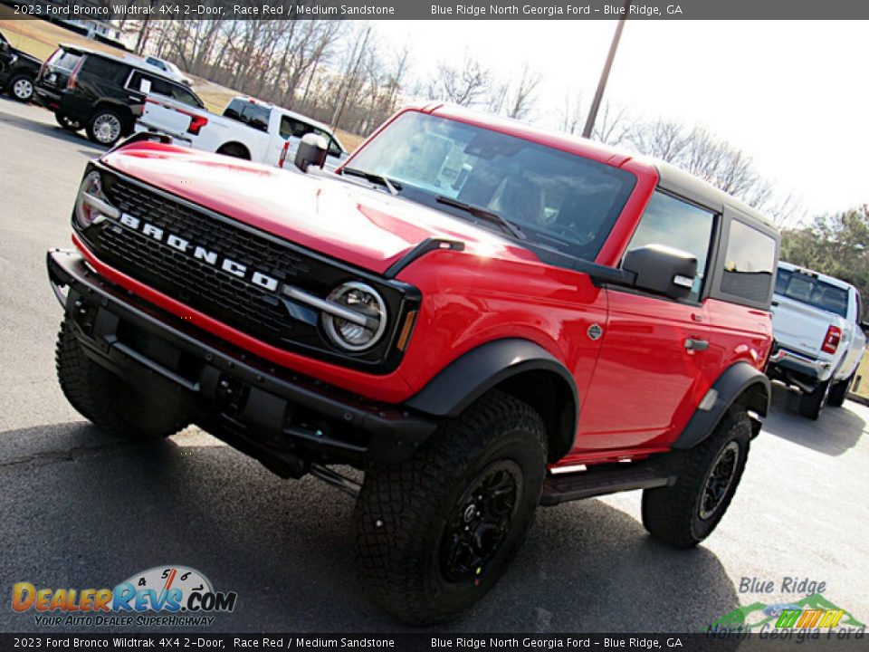 2023 Ford Bronco Wildtrak 4X4 2-Door Race Red / Medium Sandstone Photo #23