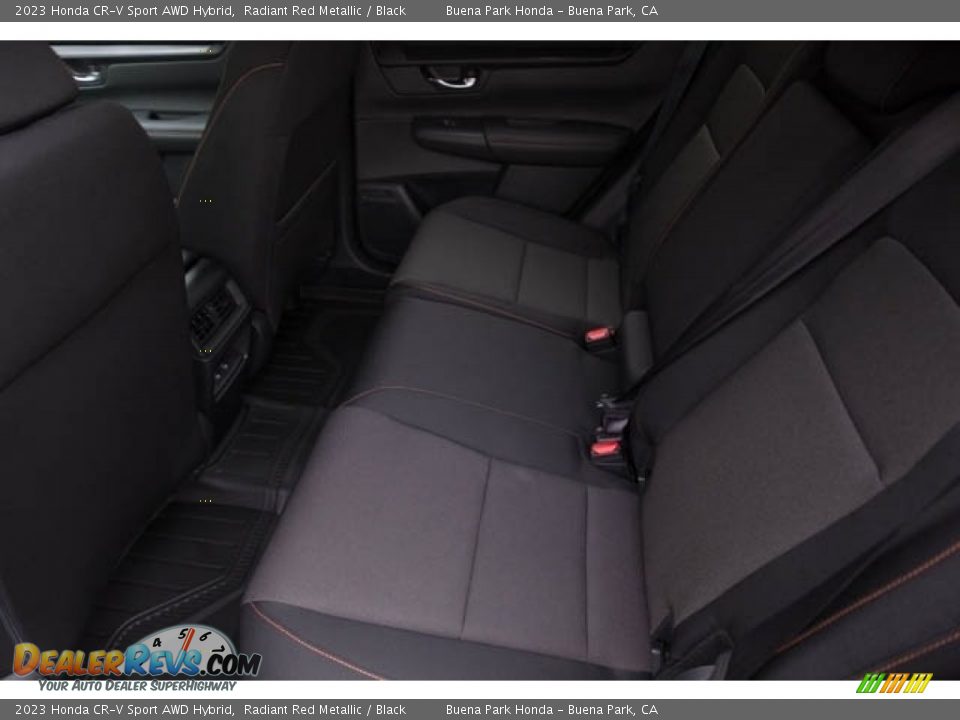 Rear Seat of 2023 Honda CR-V Sport AWD Hybrid Photo #16