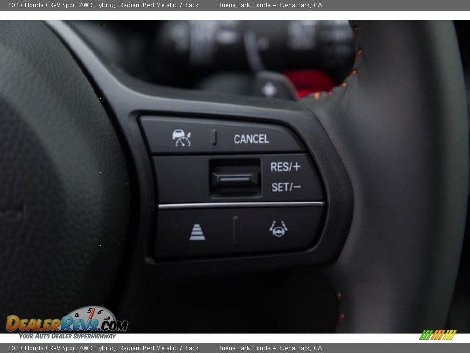 2023 Honda CR-V Sport AWD Hybrid Steering Wheel Photo #21