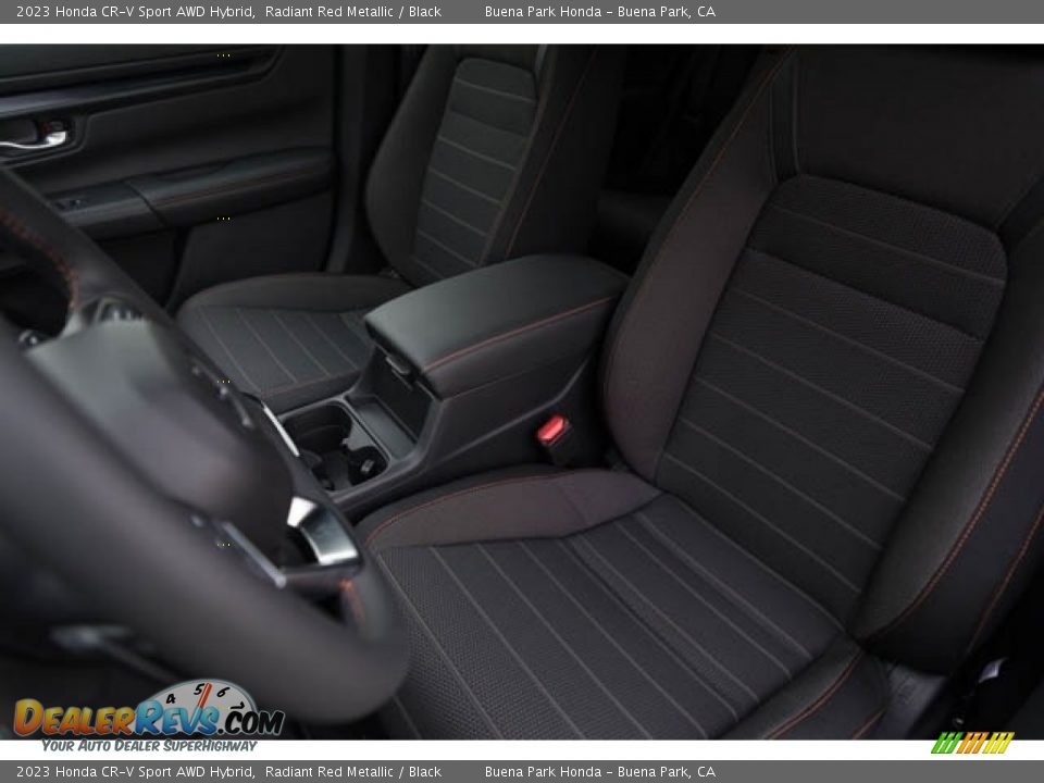 Front Seat of 2023 Honda CR-V Sport AWD Hybrid Photo #24