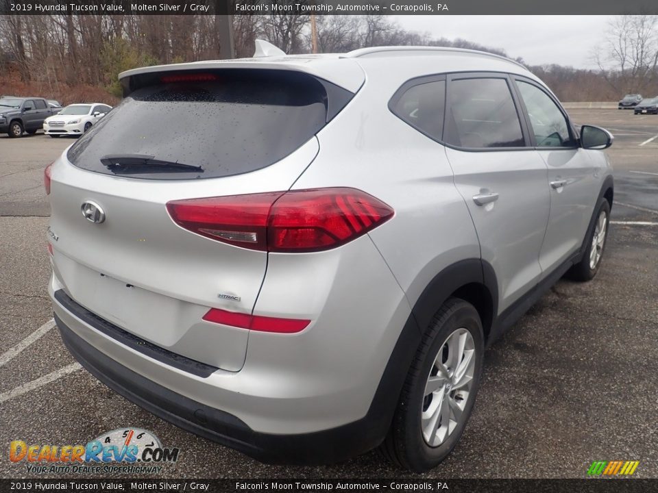 2019 Hyundai Tucson Value Molten Silver / Gray Photo #4