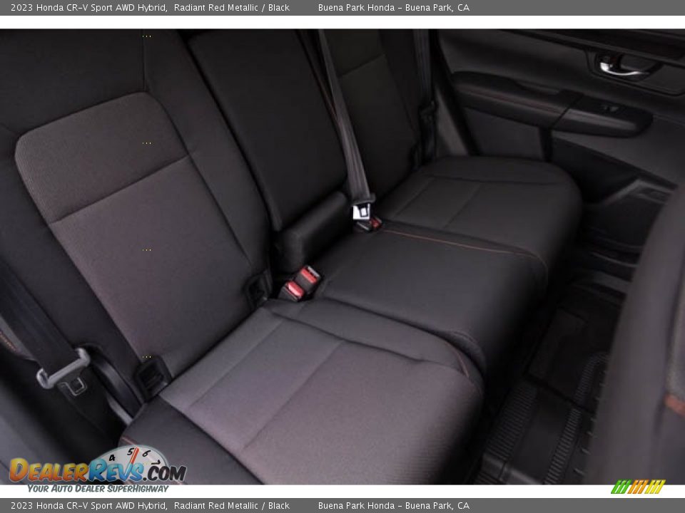 Rear Seat of 2023 Honda CR-V Sport AWD Hybrid Photo #29