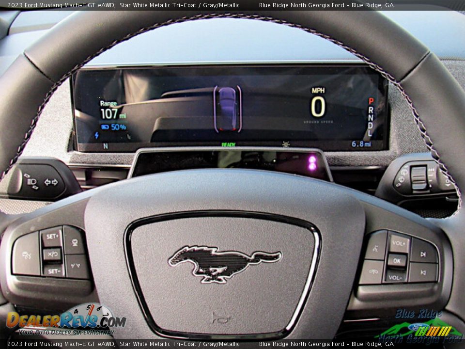 2023 Ford Mustang Mach-E GT eAWD Steering Wheel Photo #18