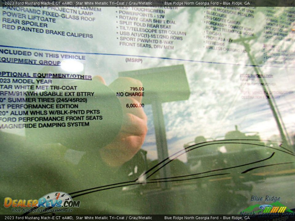 2023 Ford Mustang Mach-E GT eAWD Window Sticker Photo #23