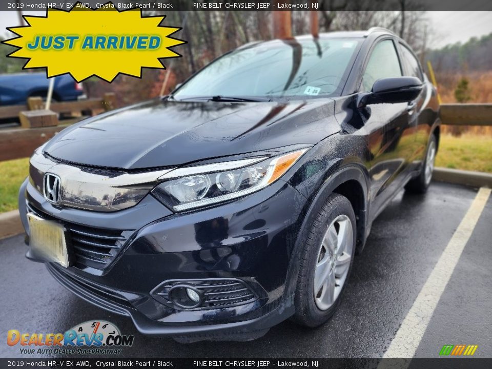 2019 Honda HR-V EX AWD Crystal Black Pearl / Black Photo #1