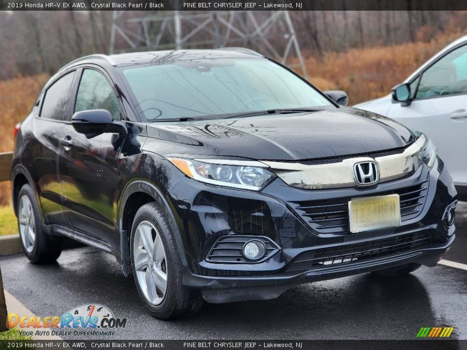 2019 Honda HR-V EX AWD Crystal Black Pearl / Black Photo #3