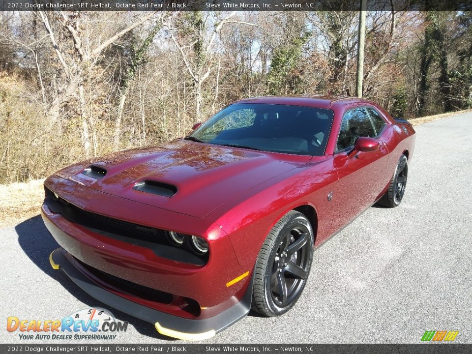 Octane Red Pearl 2022 Dodge Challenger SRT Hellcat Photo #2