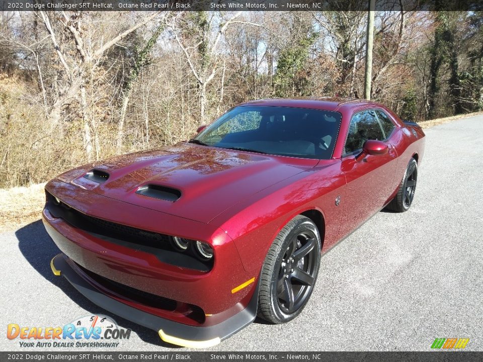 Octane Red Pearl 2022 Dodge Challenger SRT Hellcat Photo #2