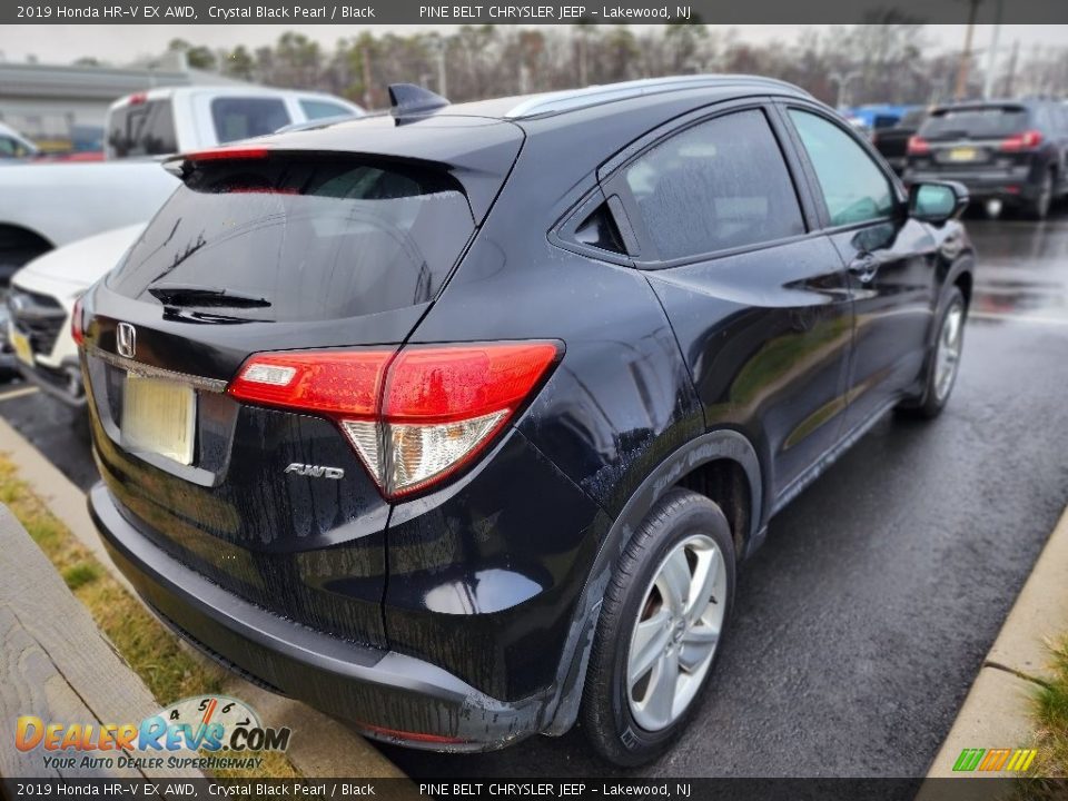 2019 Honda HR-V EX AWD Crystal Black Pearl / Black Photo #4