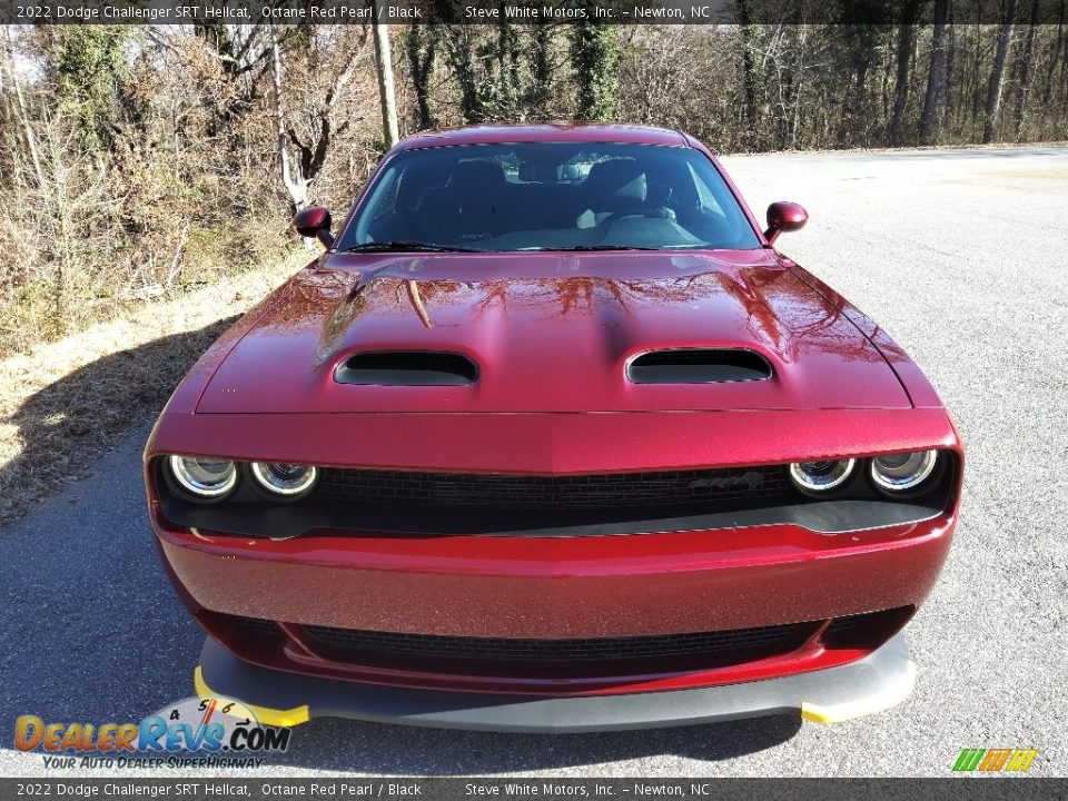 Octane Red Pearl 2022 Dodge Challenger SRT Hellcat Photo #3