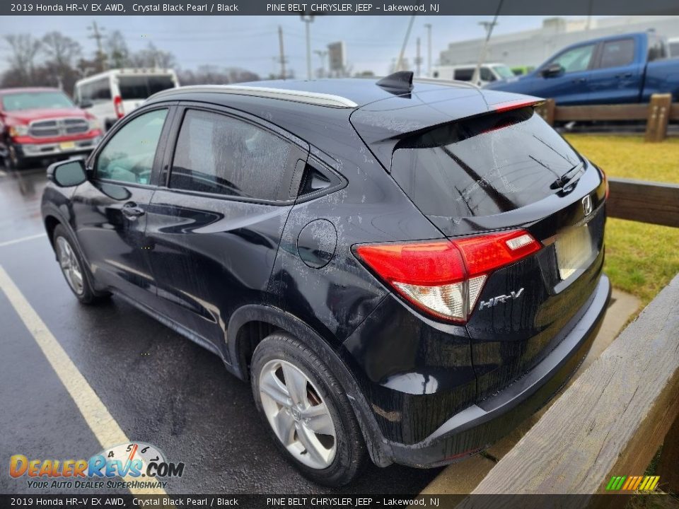 2019 Honda HR-V EX AWD Crystal Black Pearl / Black Photo #6