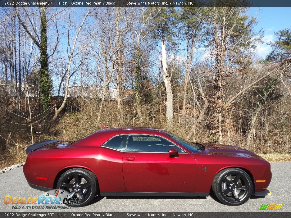 Octane Red Pearl 2022 Dodge Challenger SRT Hellcat Photo #5