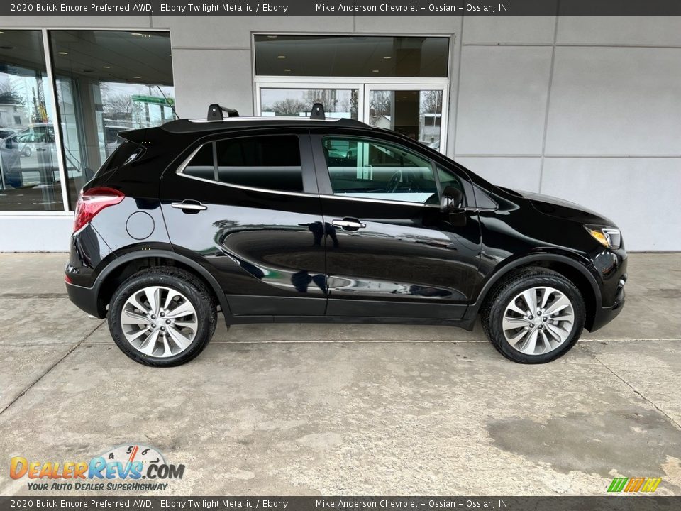 2020 Buick Encore Preferred AWD Ebony Twilight Metallic / Ebony Photo #6