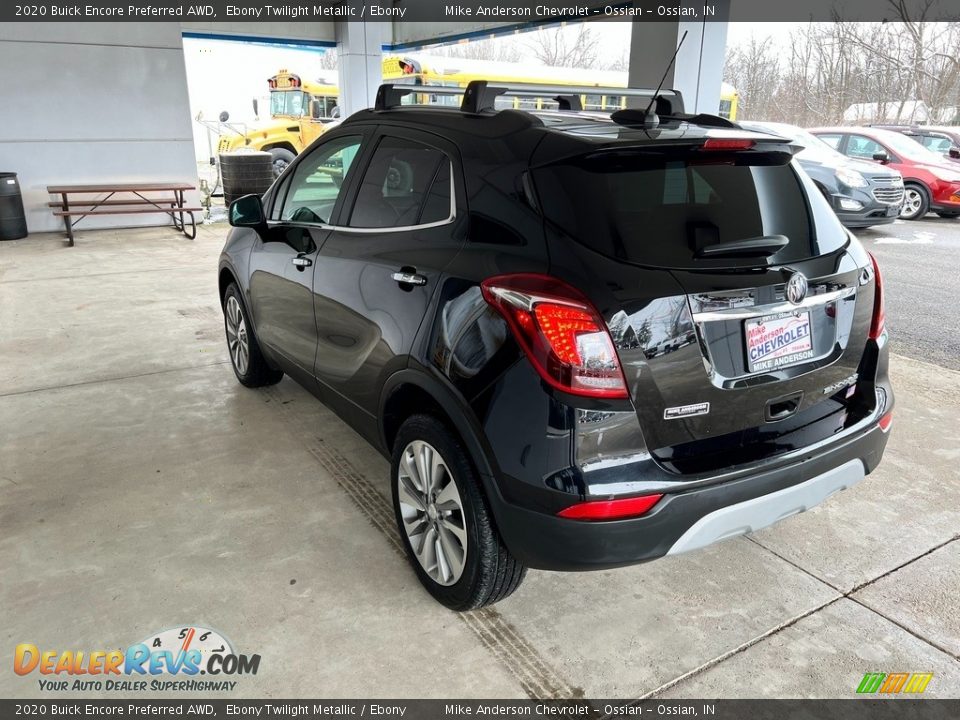 2020 Buick Encore Preferred AWD Ebony Twilight Metallic / Ebony Photo #10