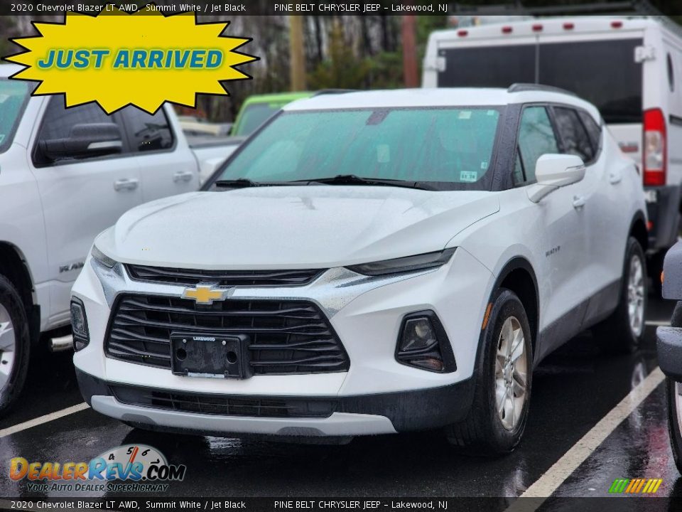 2020 Chevrolet Blazer LT AWD Summit White / Jet Black Photo #1